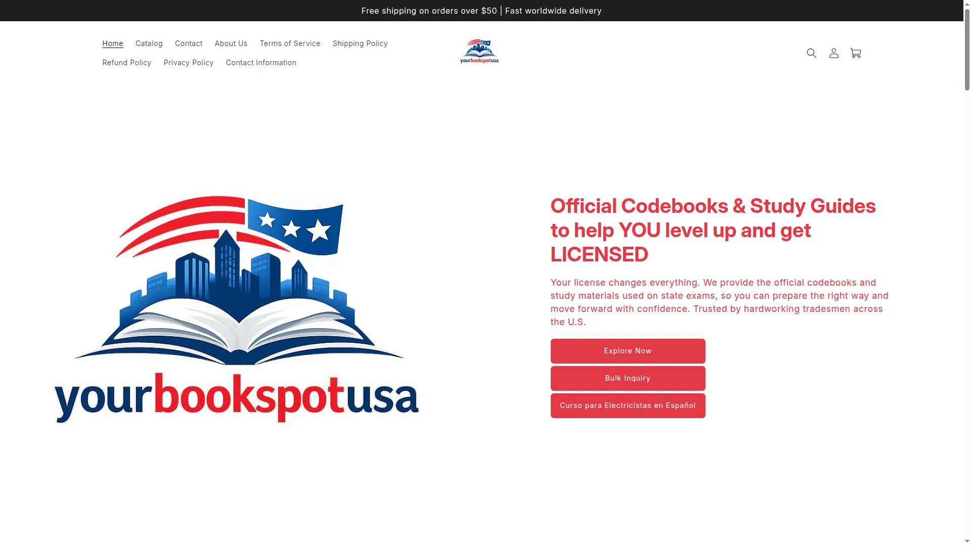 Yourbookspotusa.com