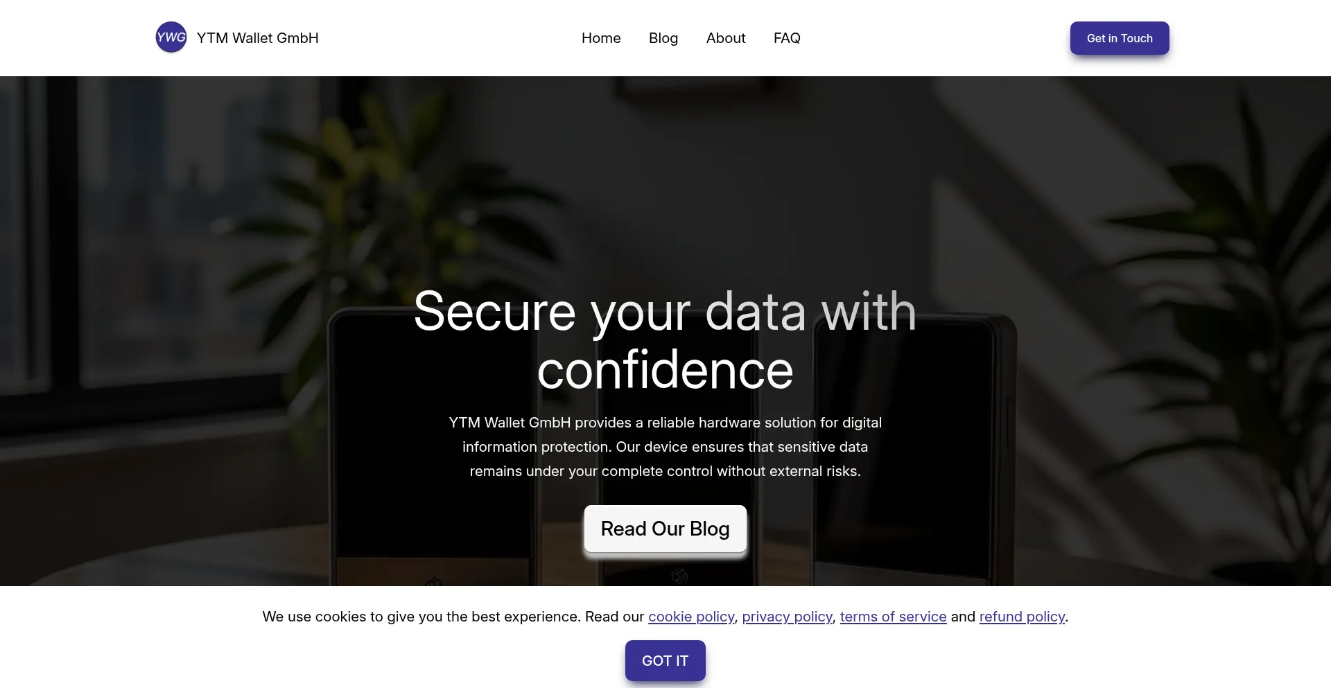 Ytmwallet.co.com Screenshot