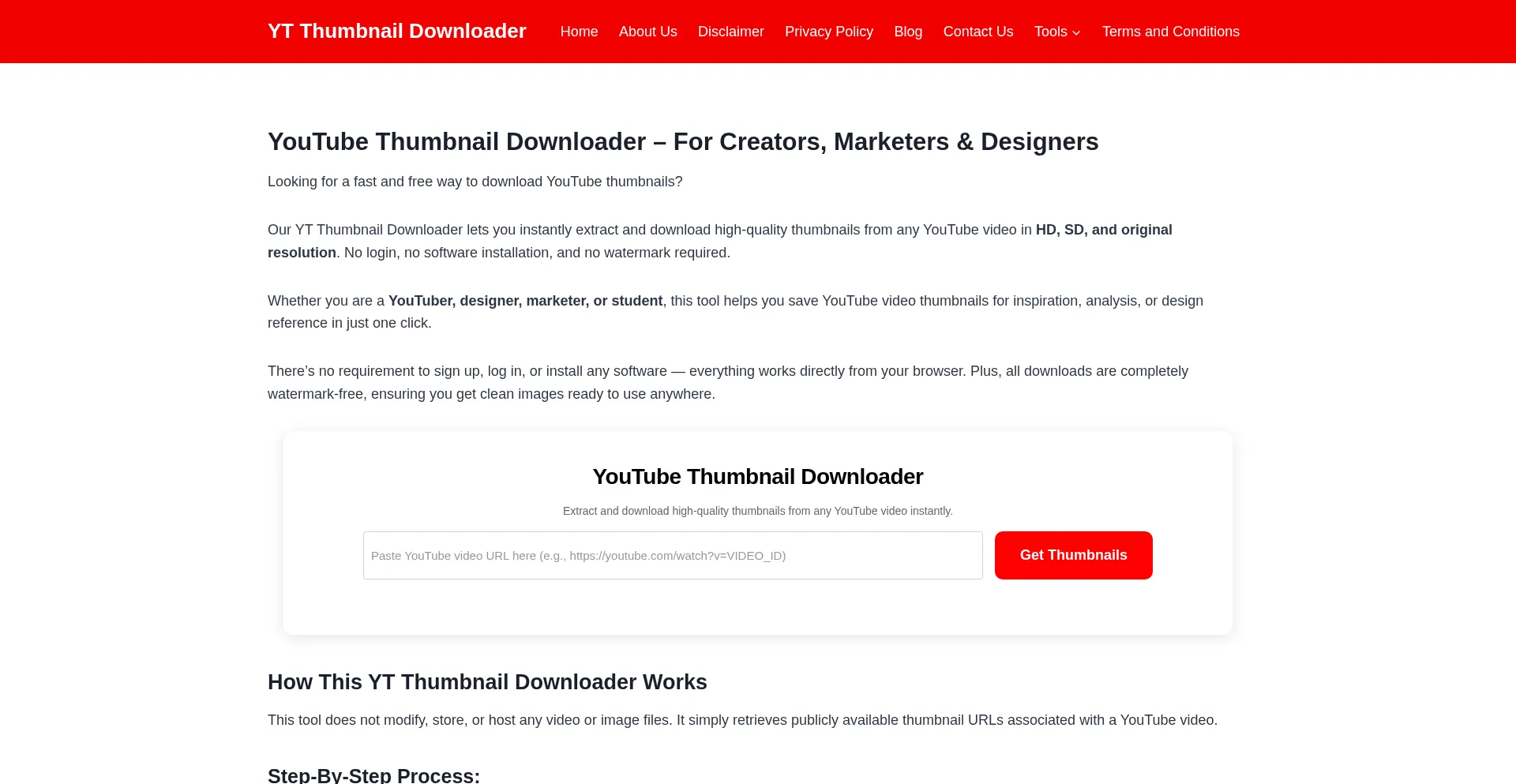 Ytthumbnaildownloader.io