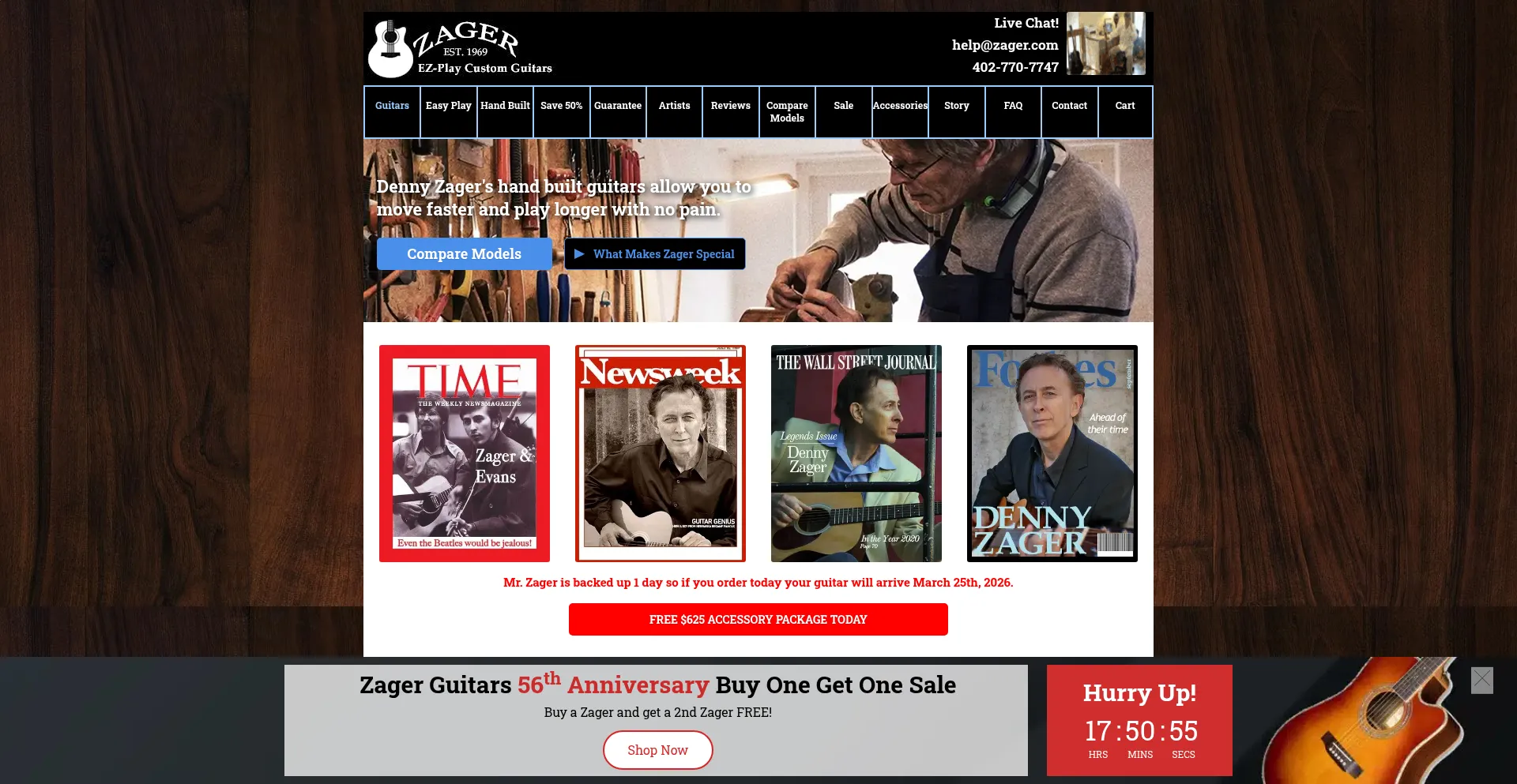 Zagerguitar.com