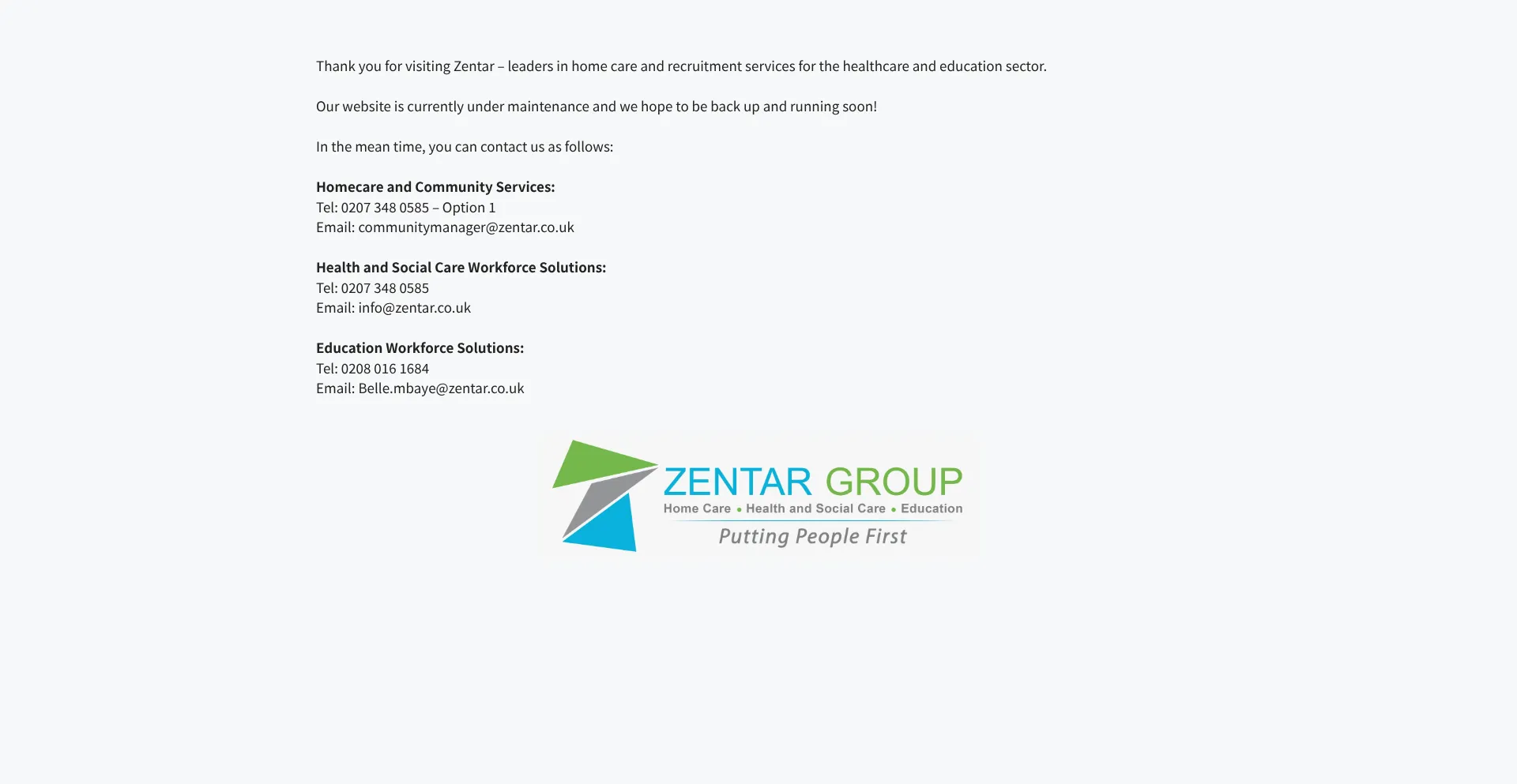 Zentar.co.uk