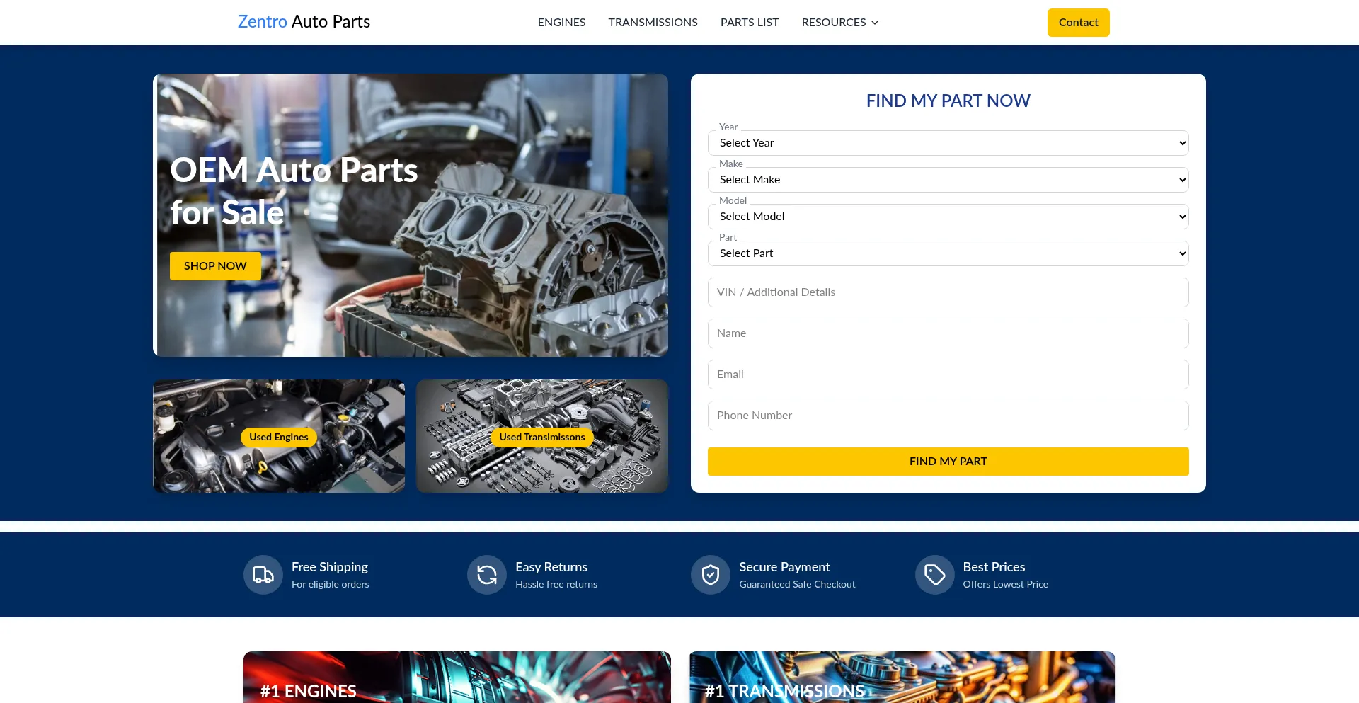 Zentroautoparts.com