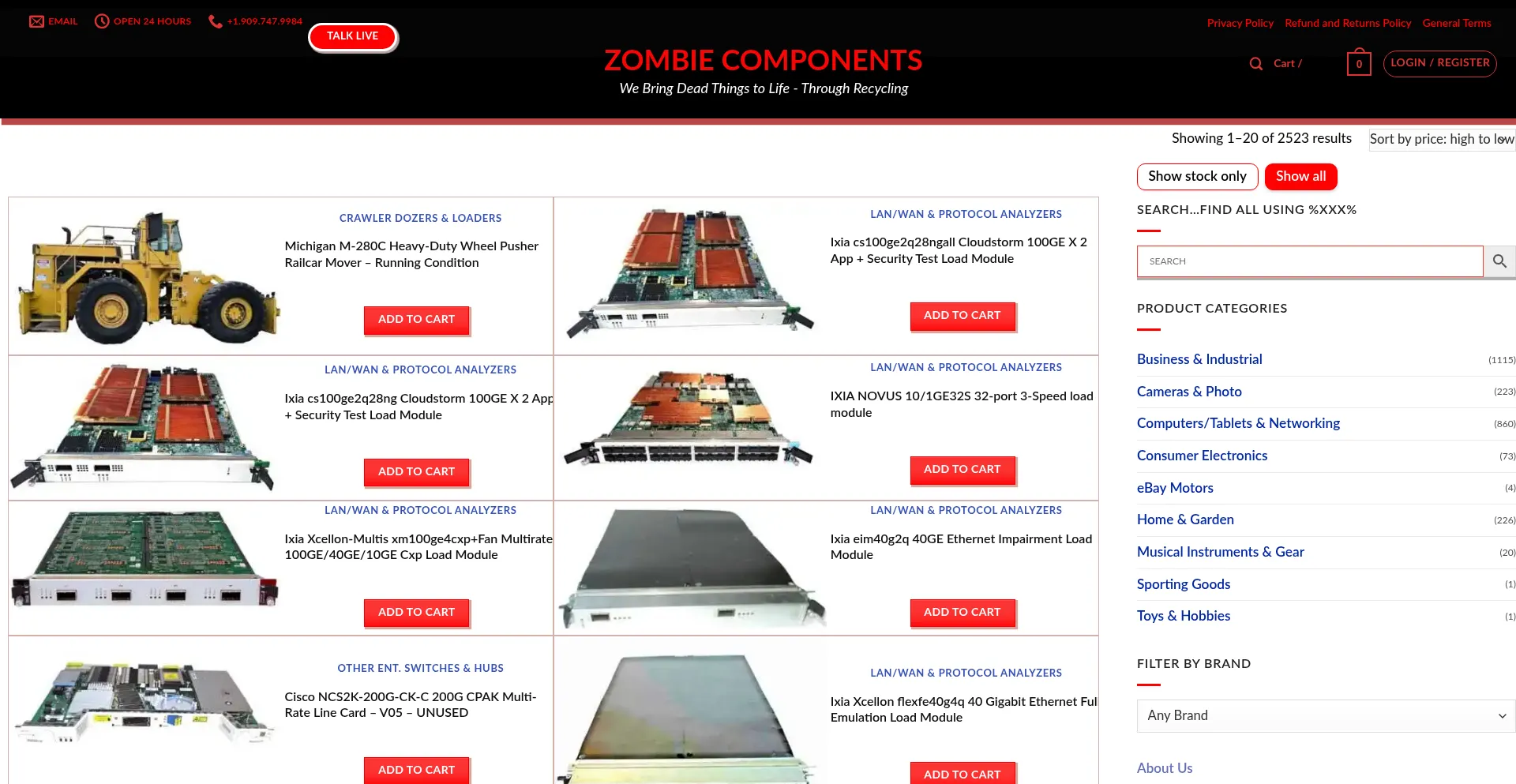 Zombiecomponents.com