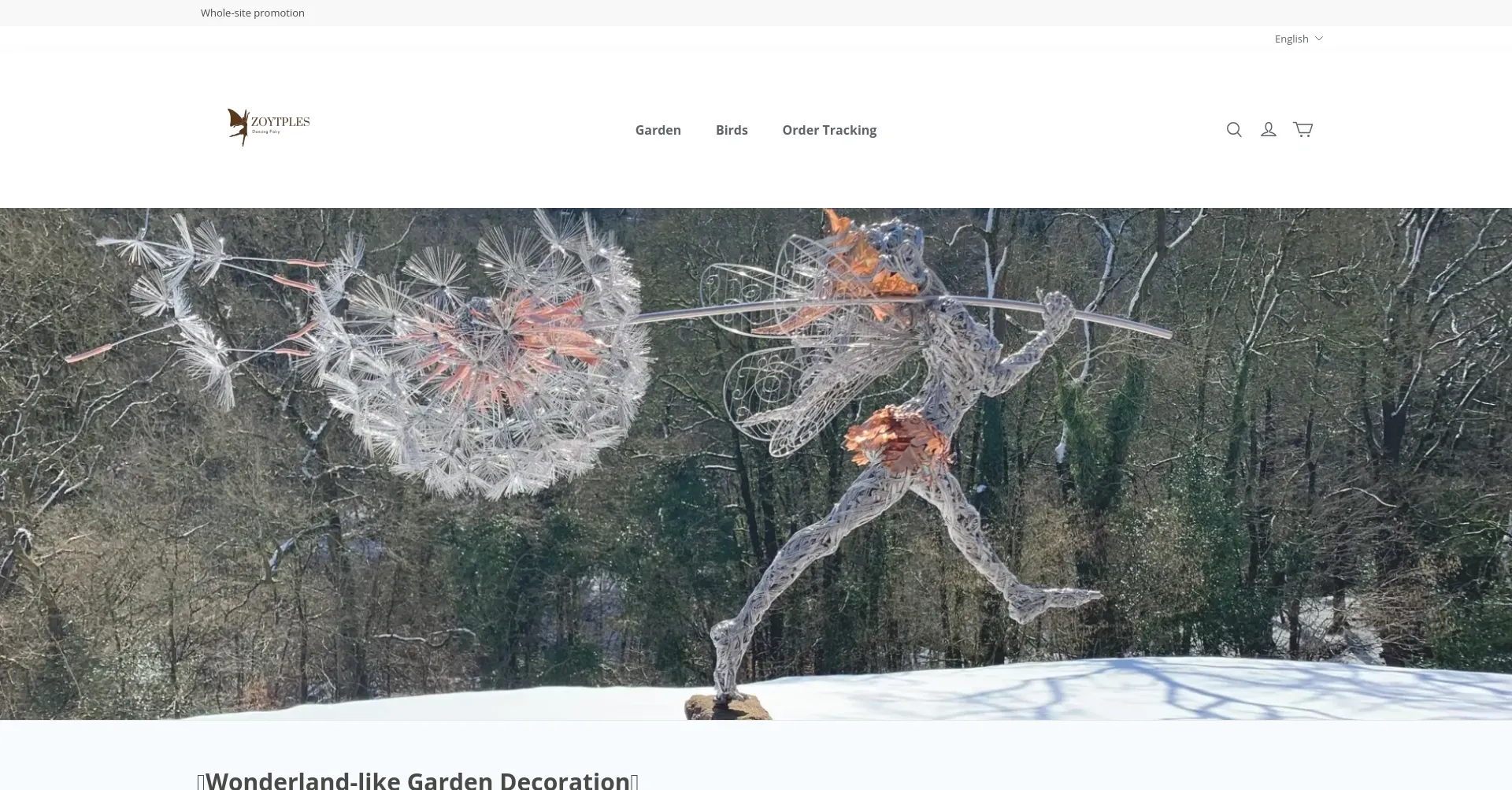 Website screenshot of Zoytple.com