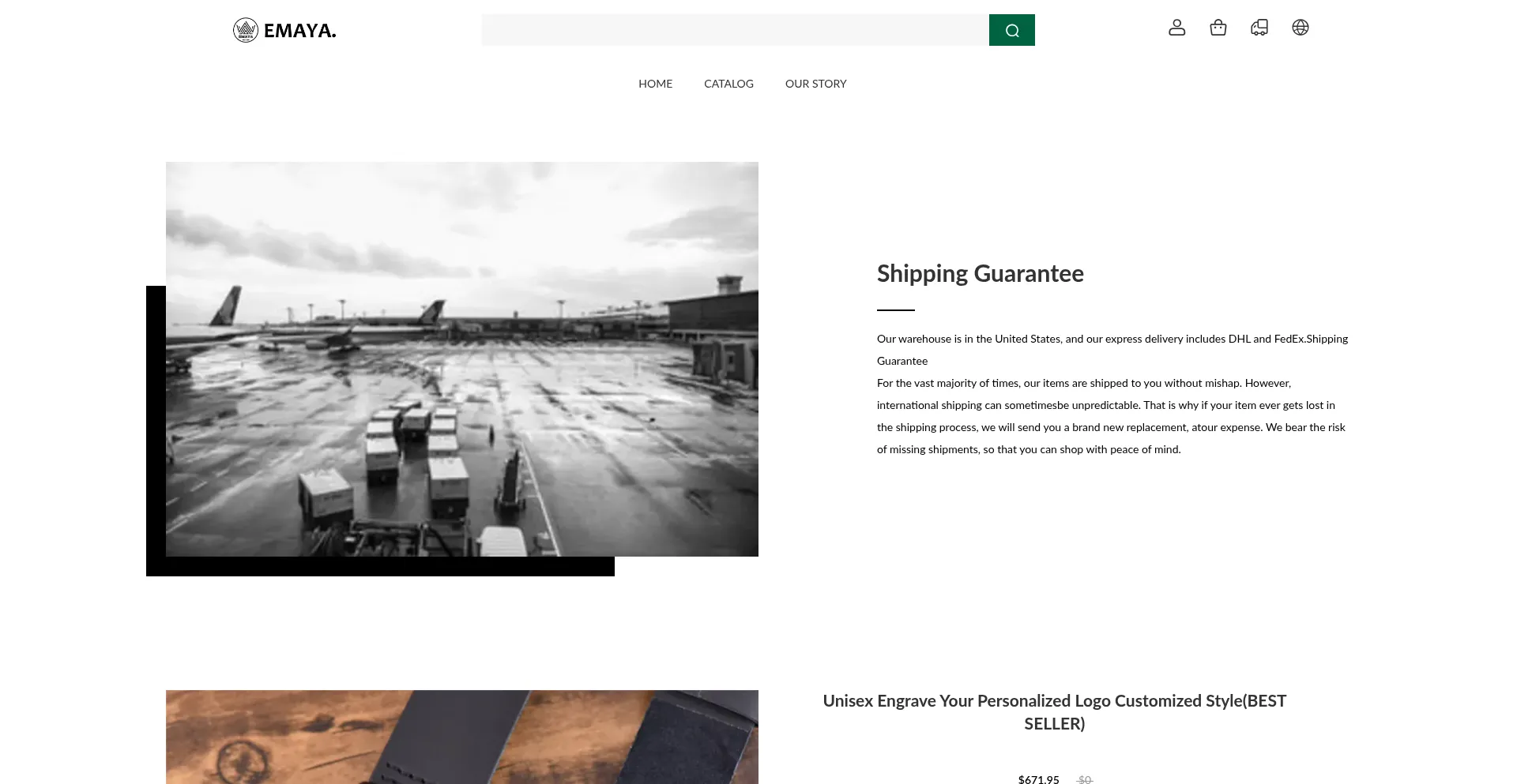 Website screenshot of Zwbc.store