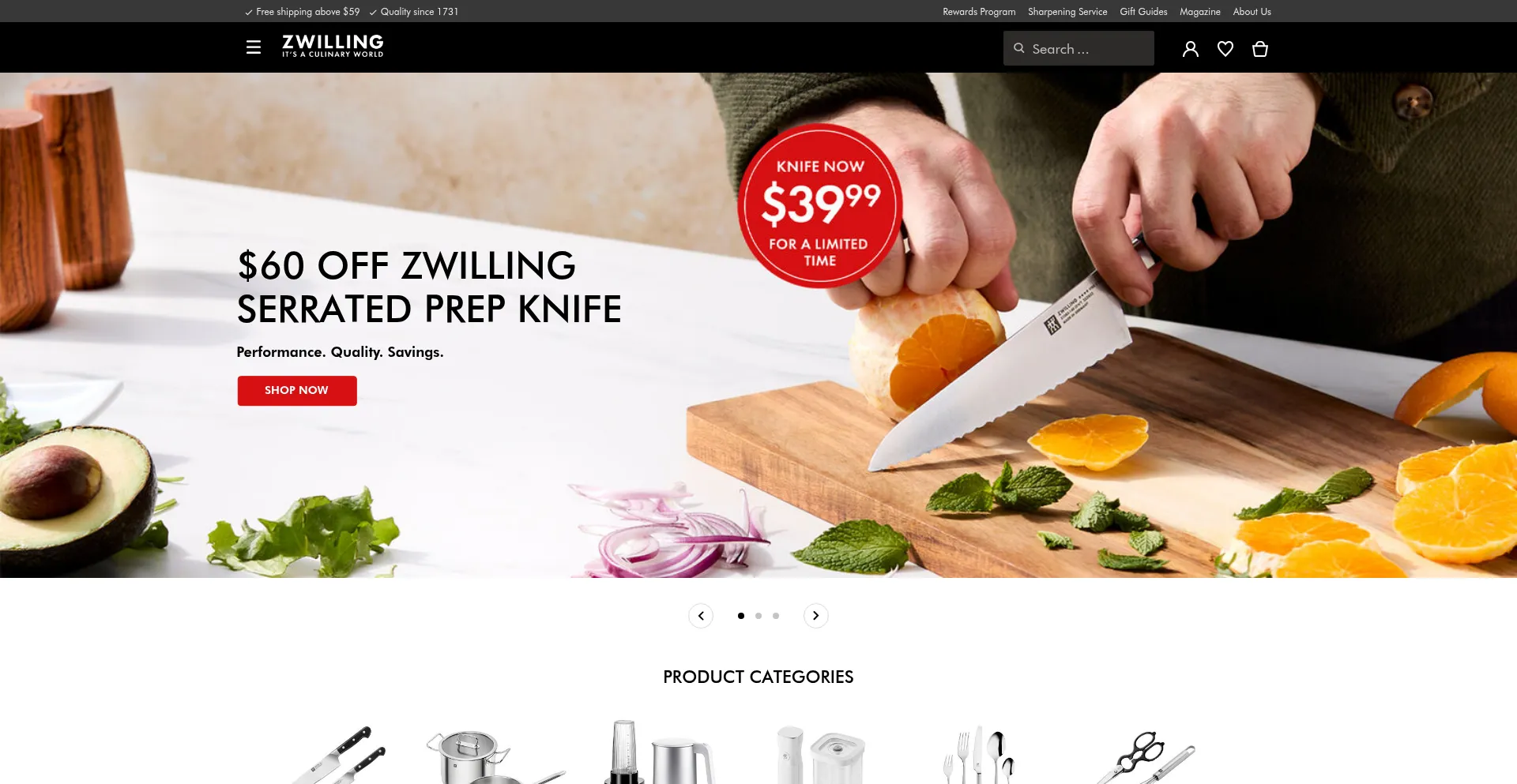 Zwilling.com est-il Sûr et Fiable ?