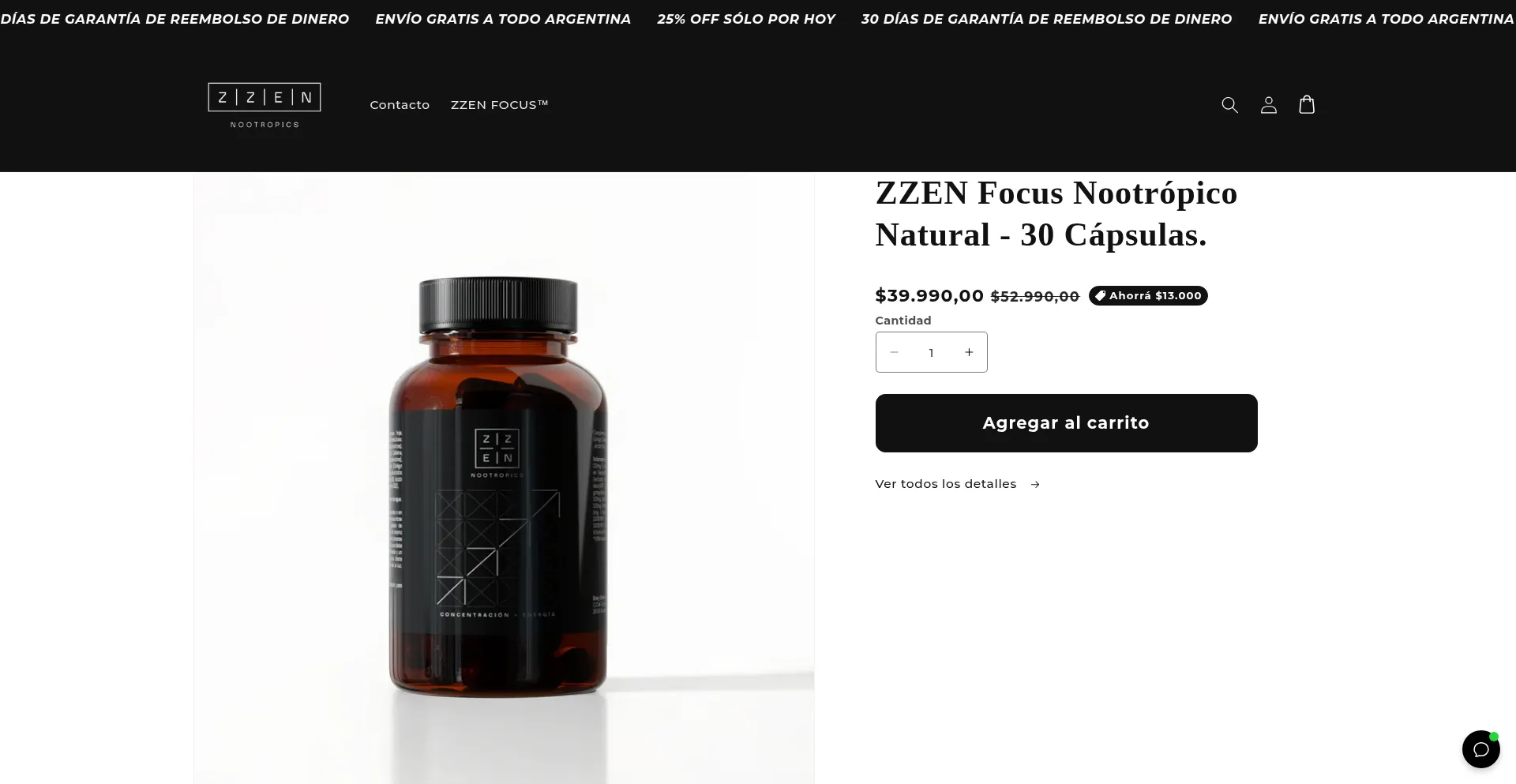Zzenlabs.com.ar Screenshot
